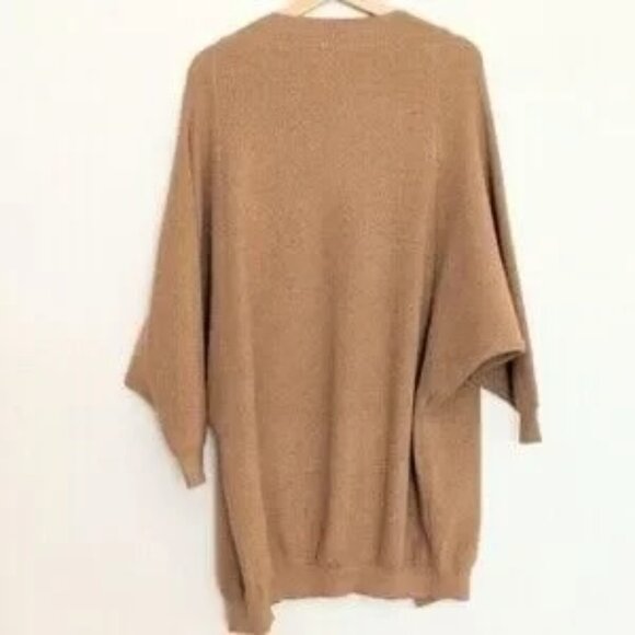 Anthropologie Tan Cardigan Sweater - Picture 5 of 12